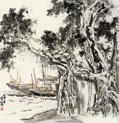 自強不息、老驥伏櫪_著名畫家徐震時談藝術人生_文化_網